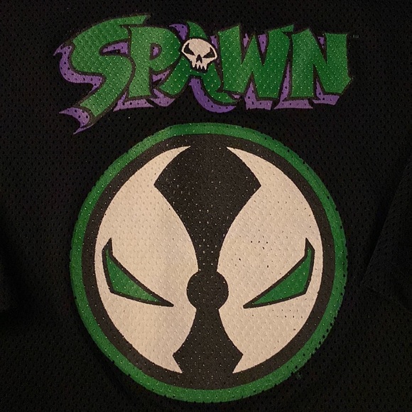 Rare Vintage Spawn Hockey Jersey - Picture 2 of 3